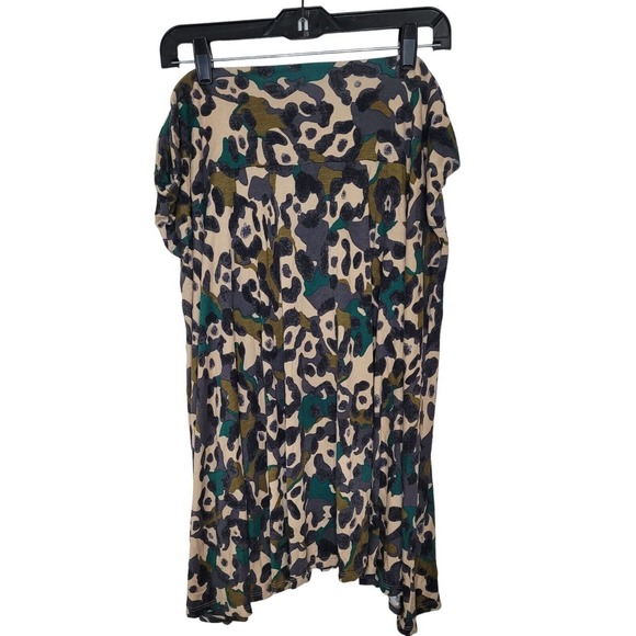 Gillian Grey Plus Size 3X Camouflage Print Tunic Skirt Set See Description - Picture 4 of 10